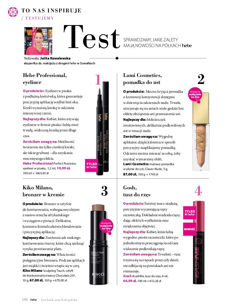 Gazetka promocyjna Hebe str. 104