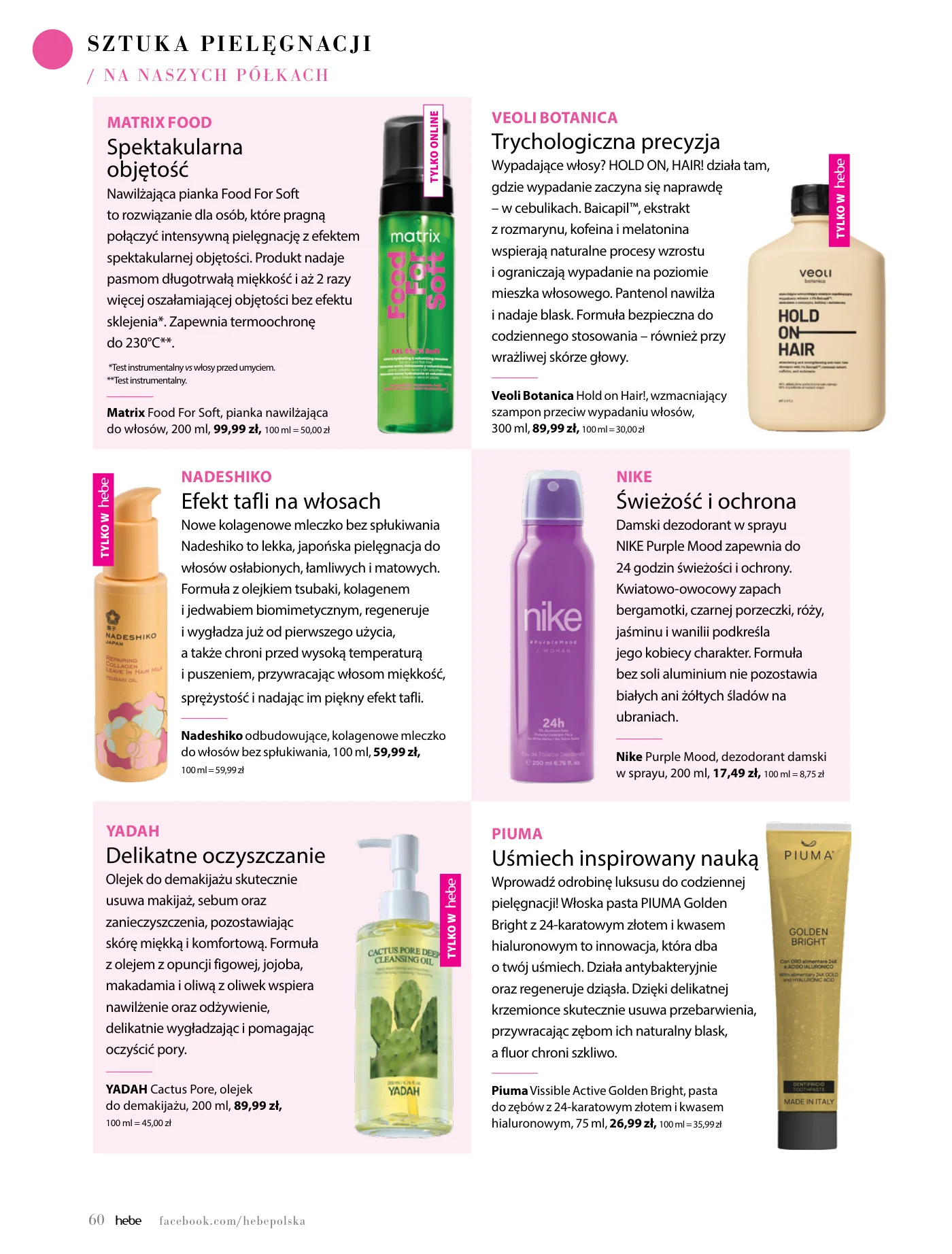 Gazetka promocyjna Hebe str. 60