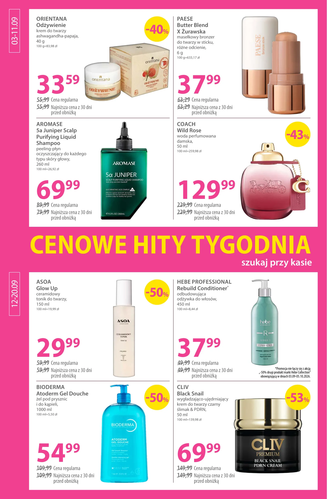 Gazetka promocyjna Hebe str. 10