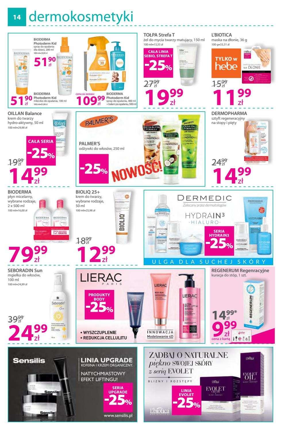 Gazetka promocyjna Hebe str. 14