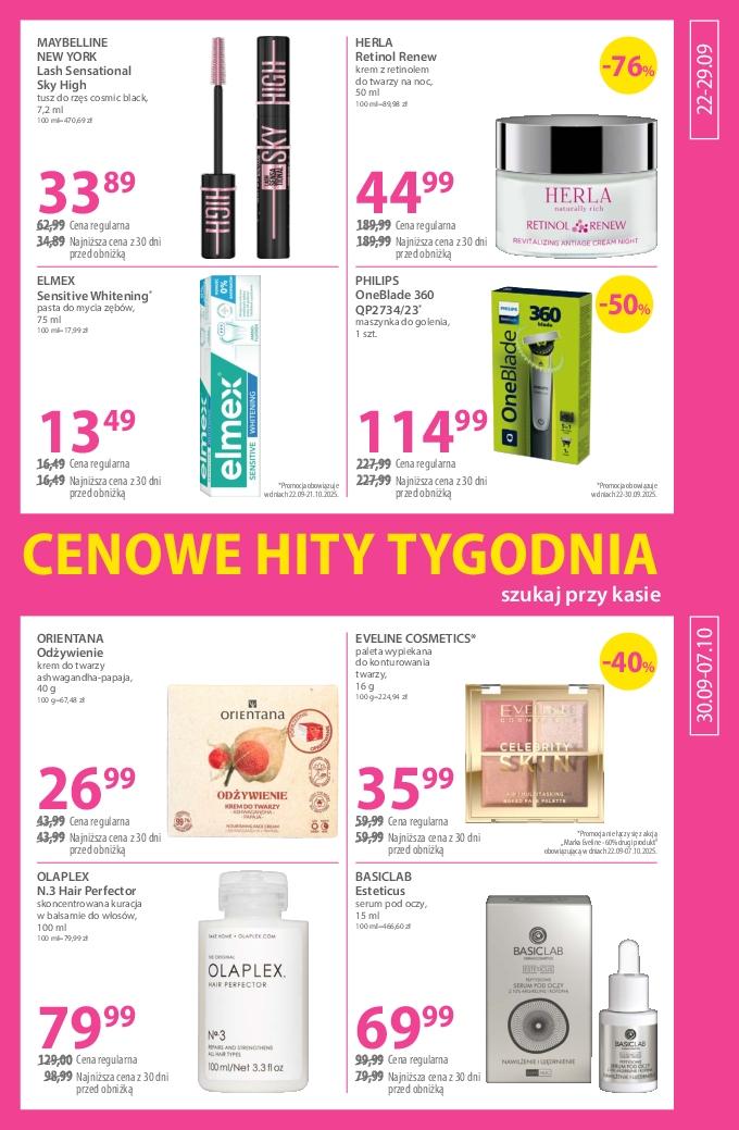 Gazetka promocyjna Hebe str. 7