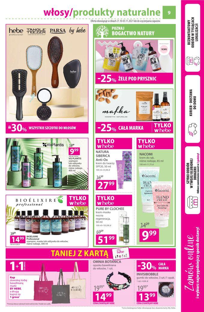 Gazetka promocyjna Hebe str. 9