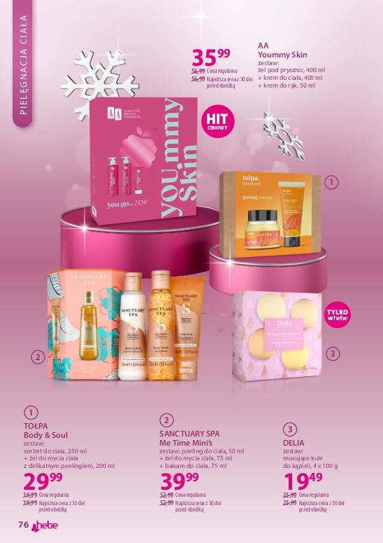 Gazetka promocyjna Hebe str. 76