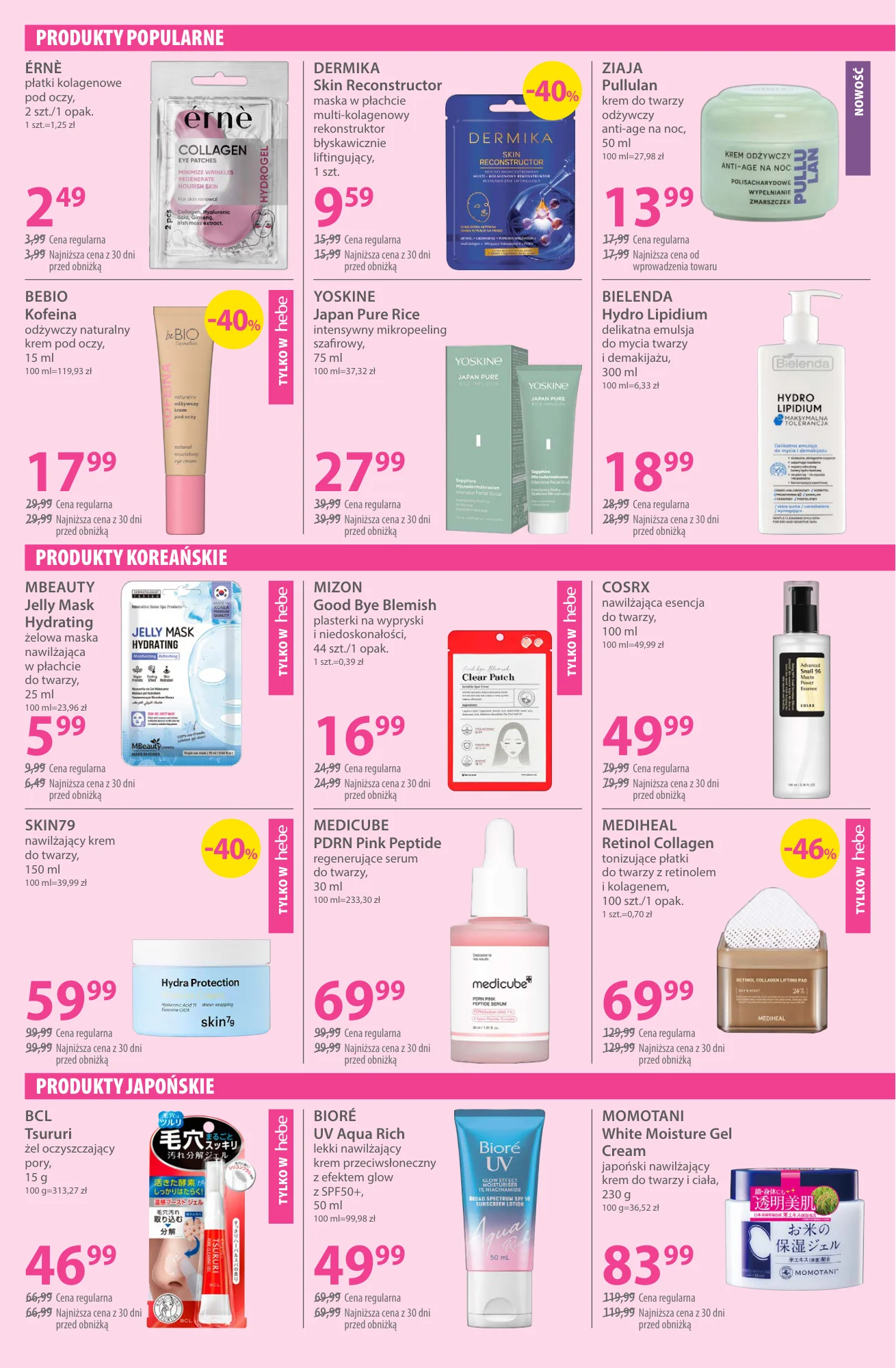 Gazetka promocyjna Hebe str. 3