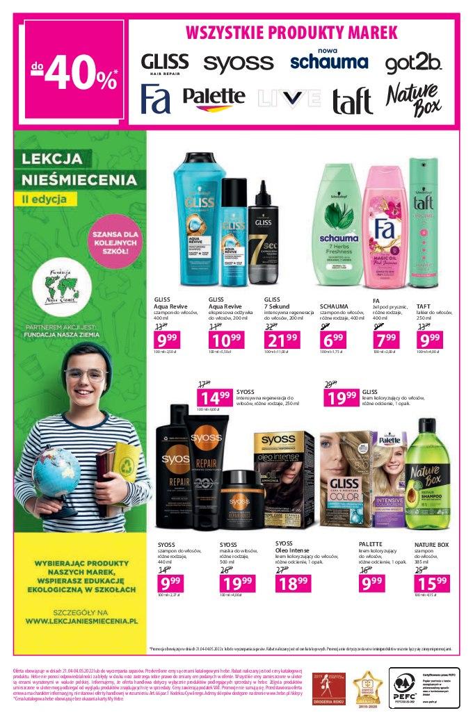 Gazetka promocyjna Hebe str. 16