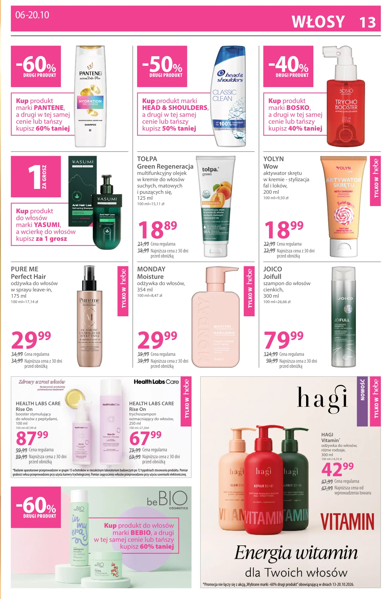 Gazetka promocyjna Hebe str. 13
