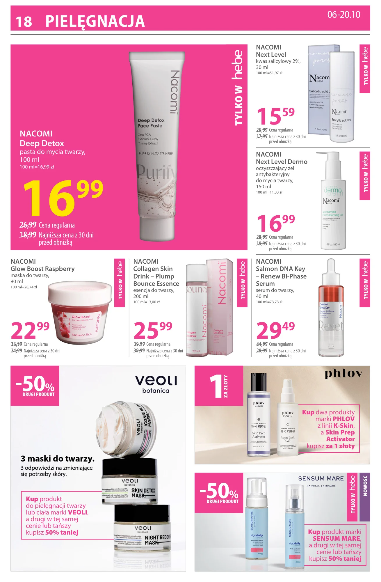 Gazetka promocyjna Hebe str. 18