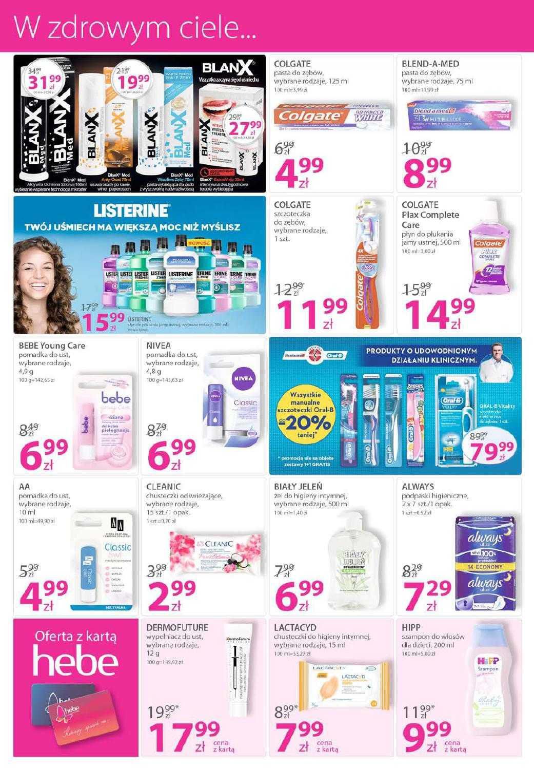 Gazetka promocyjna Hebe str. 6