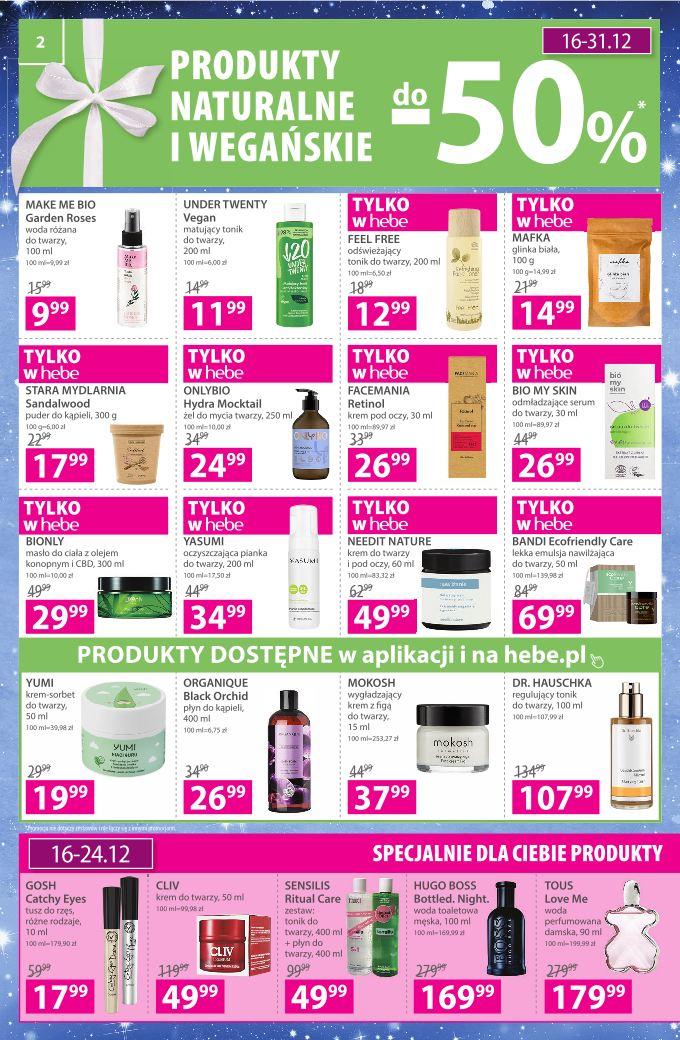 Gazetka promocyjna Hebe str. 2