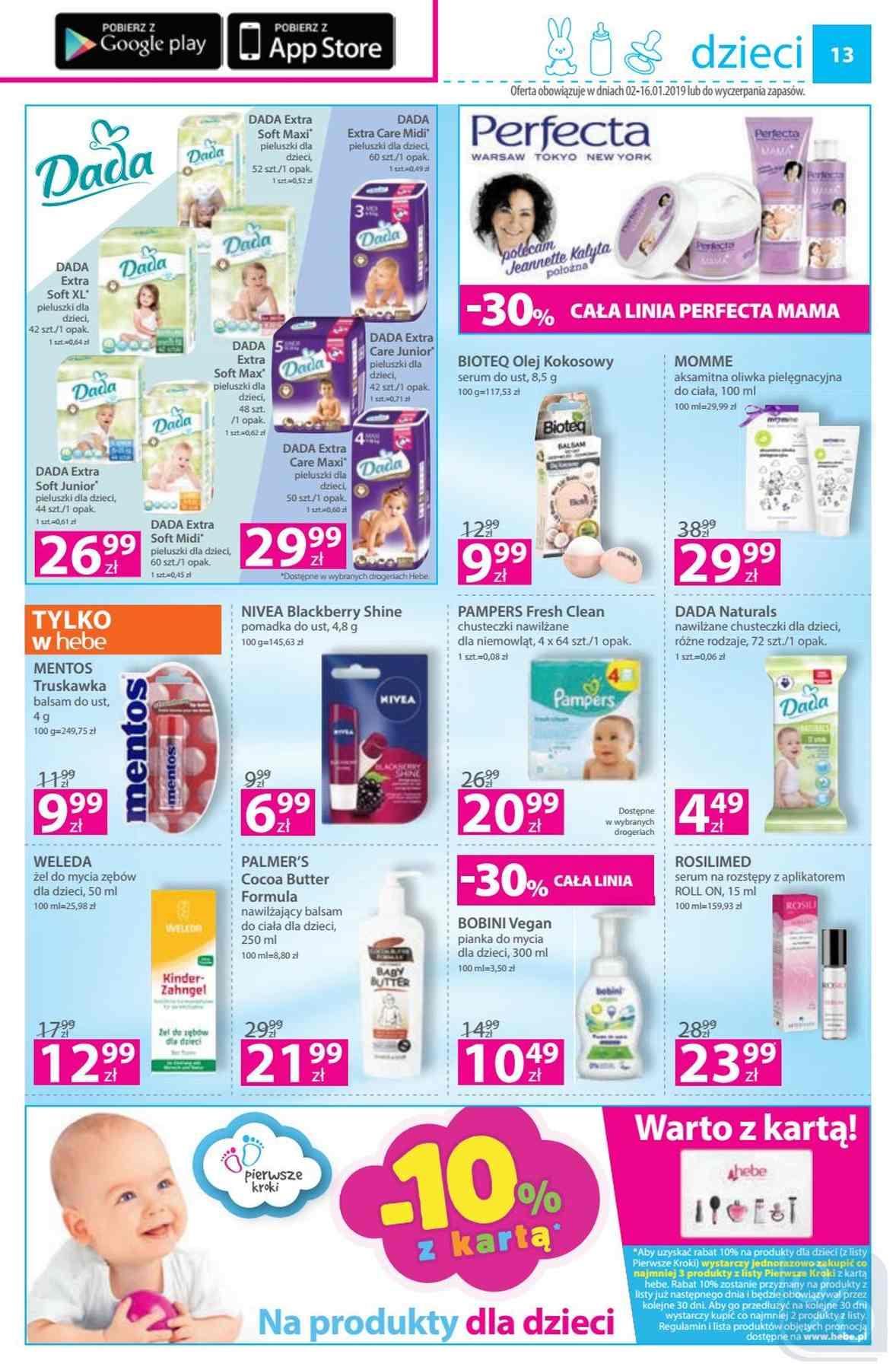 Gazetka promocyjna Hebe str. 13