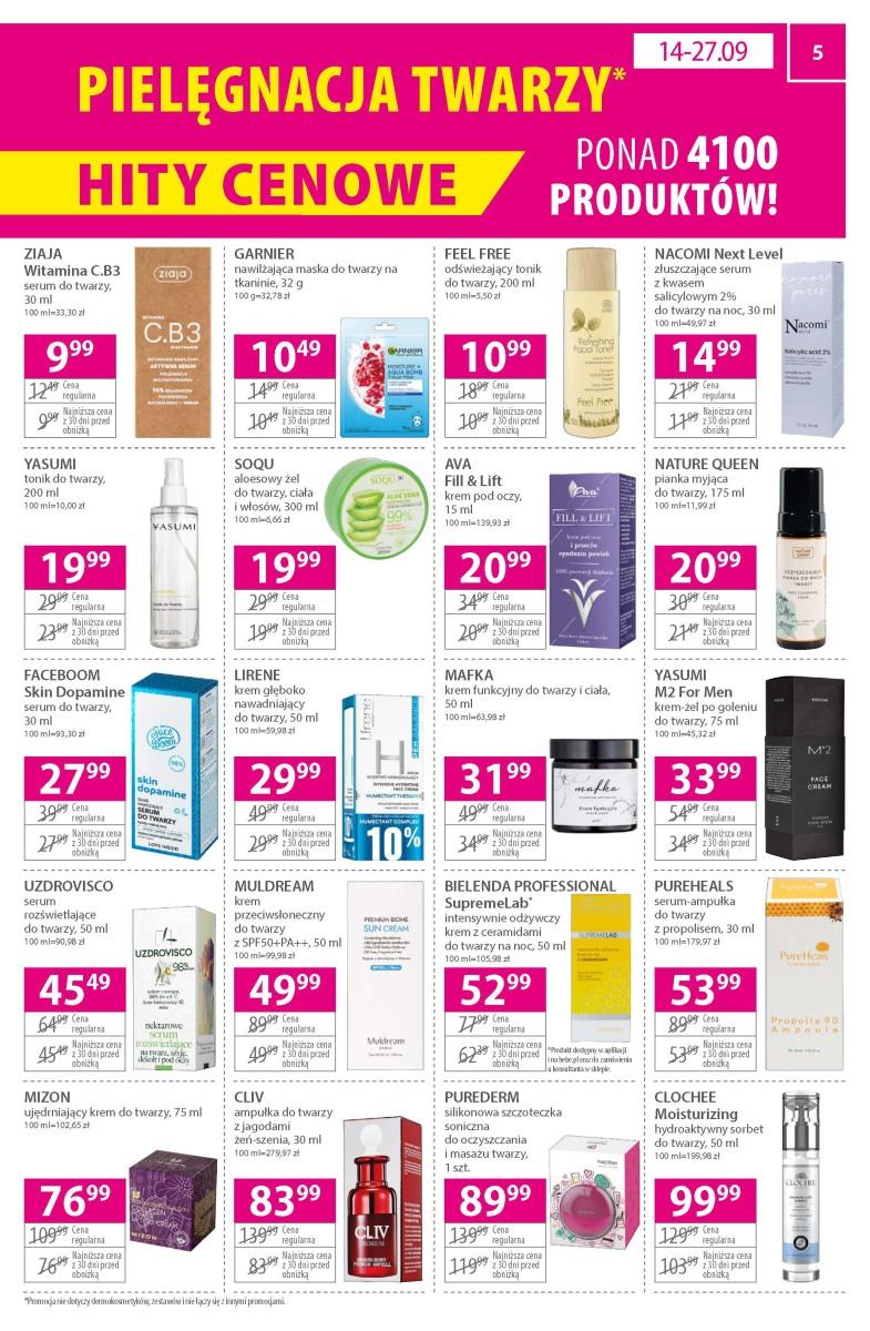 Gazetka promocyjna Hebe str. 5