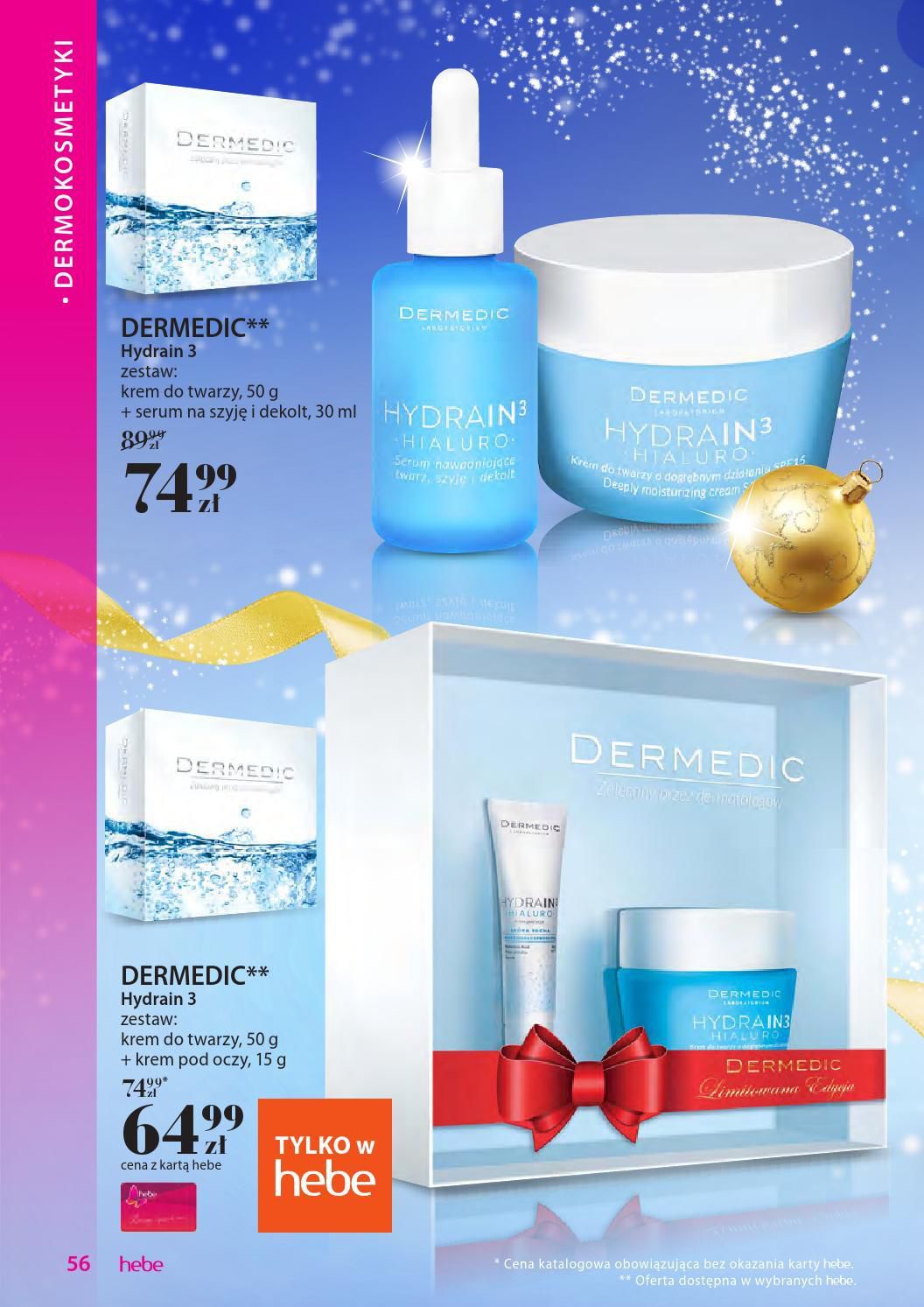 Gazetka promocyjna Hebe str. 56