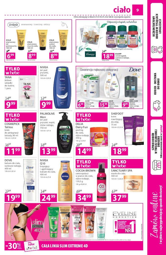 Gazetka promocyjna Hebe str. 9