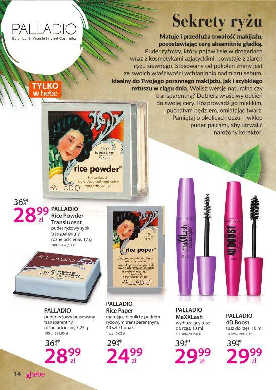 Gazetka promocyjna Hebe str. 14