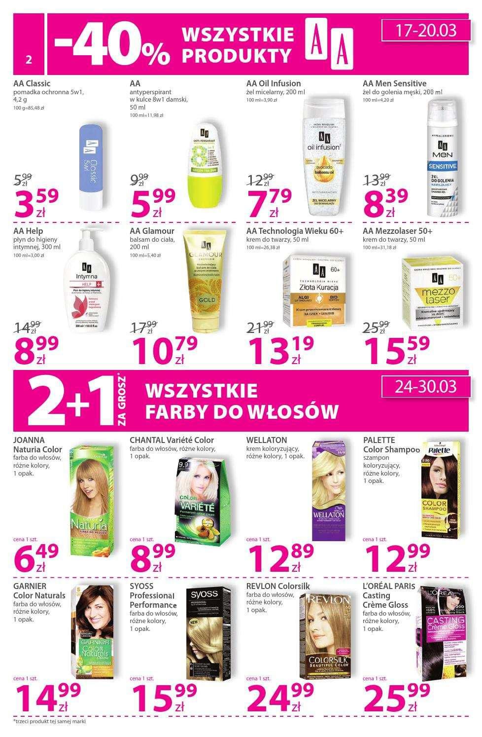 Gazetka promocyjna Hebe str. 2