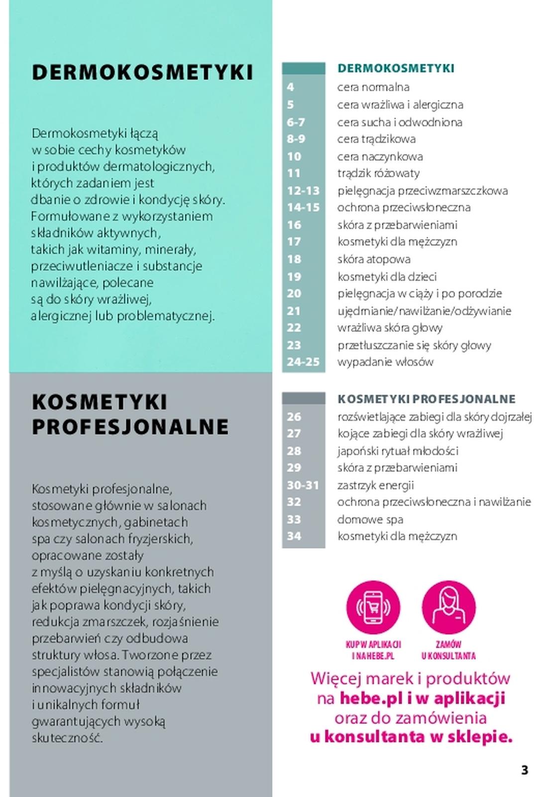 Gazetka promocyjna Hebe str. 3