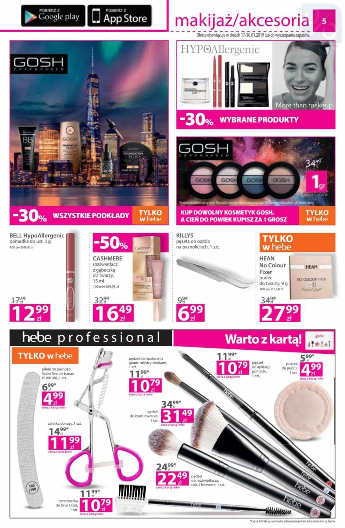 Gazetka promocyjna Hebe str. 5