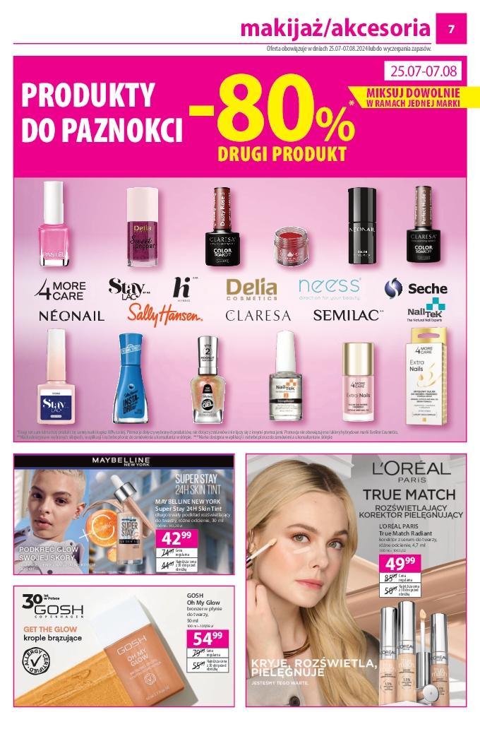 Gazetka promocyjna Hebe str. 7