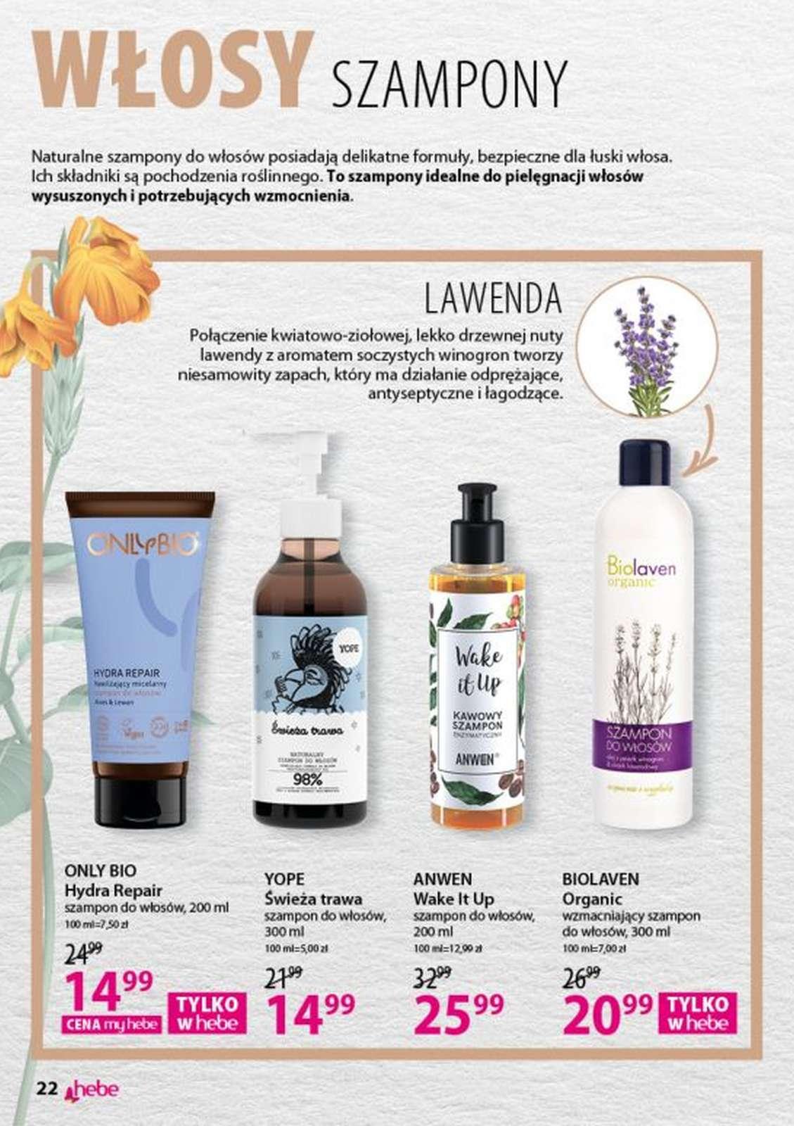 Gazetka promocyjna Hebe str. 22