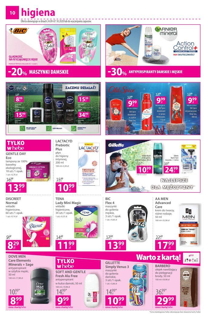 Gazetka promocyjna Hebe str. 10
