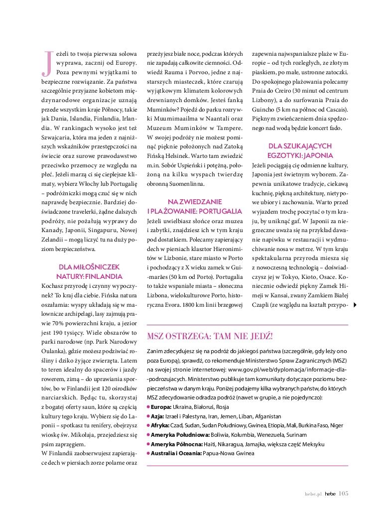 Gazetka promocyjna Hebe str. 105