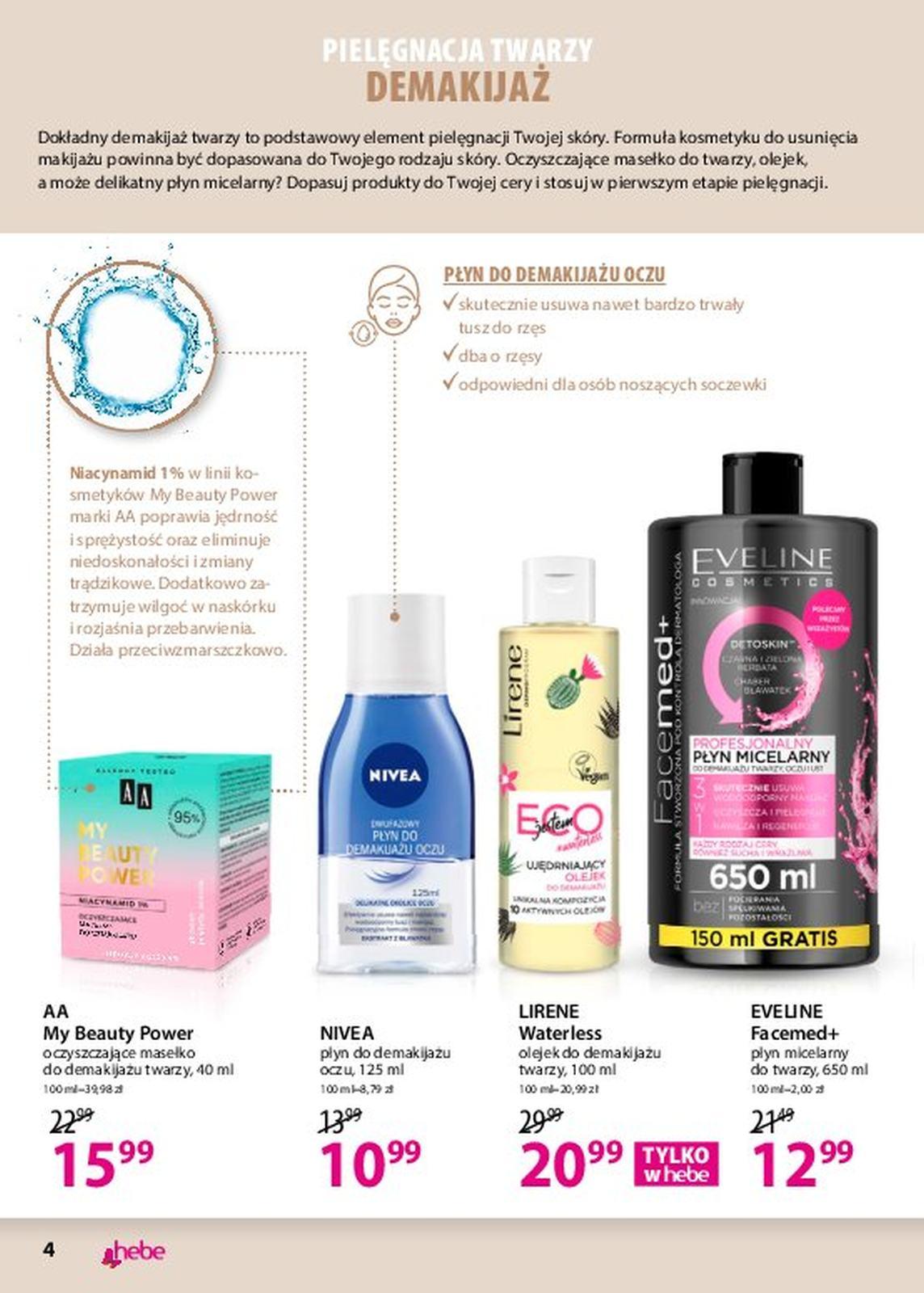 Gazetka promocyjna Hebe str. 4