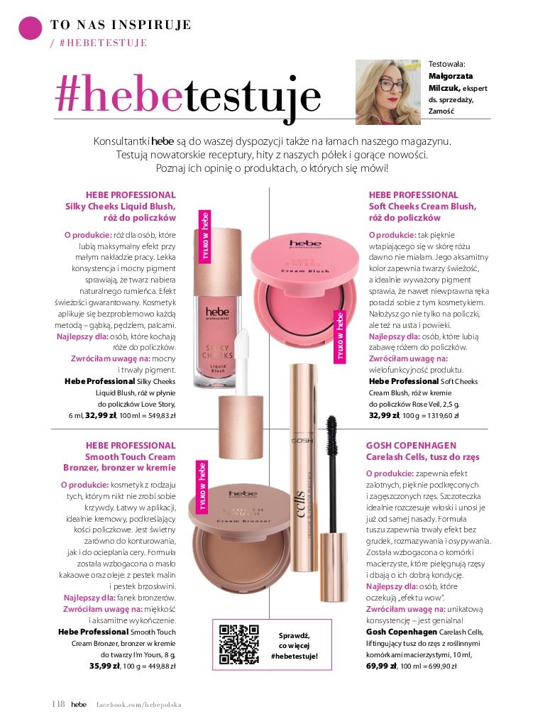 Gazetka promocyjna Hebe str. 118