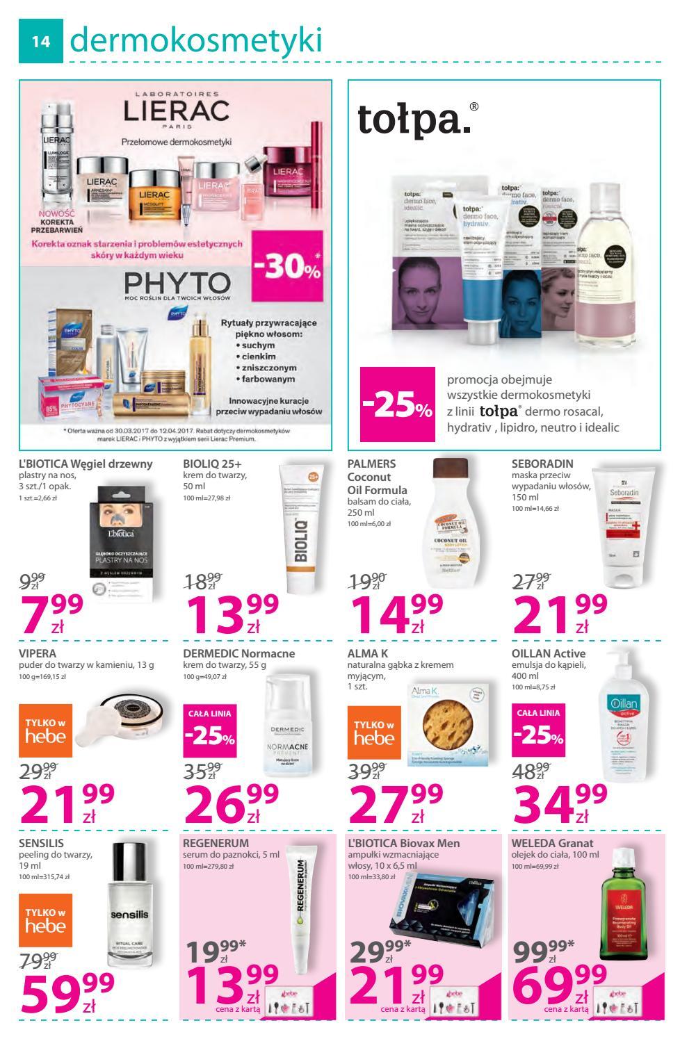 Gazetka promocyjna Hebe str. 14