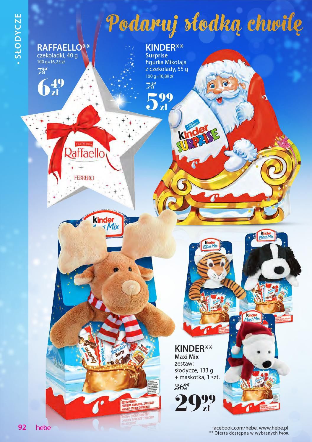 Gazetka promocyjna Hebe str. 92