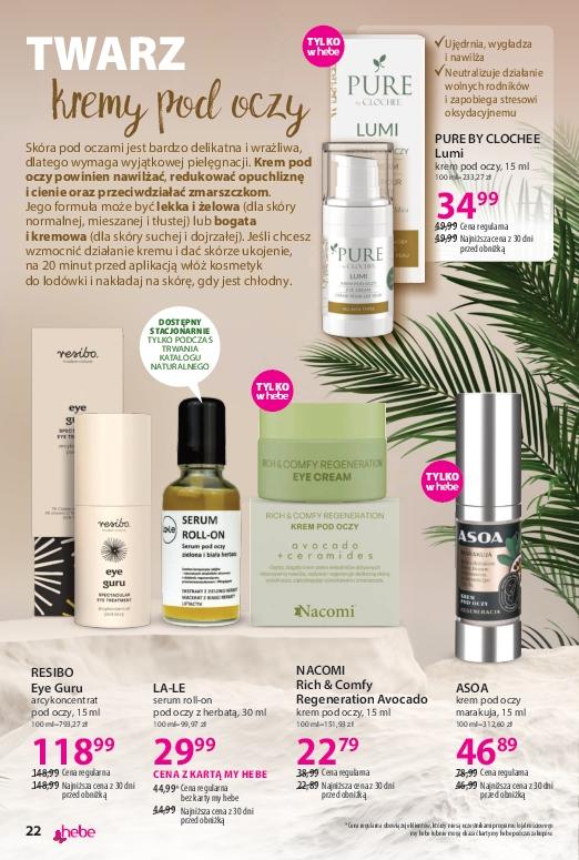 Gazetka promocyjna Hebe str. 22