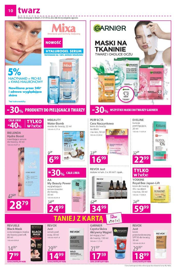 Gazetka promocyjna Hebe str. 10