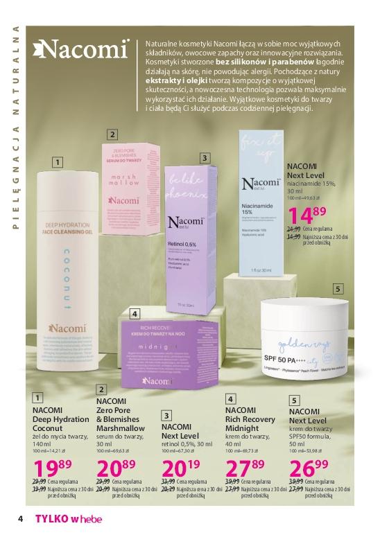 Gazetka promocyjna Hebe str. 4