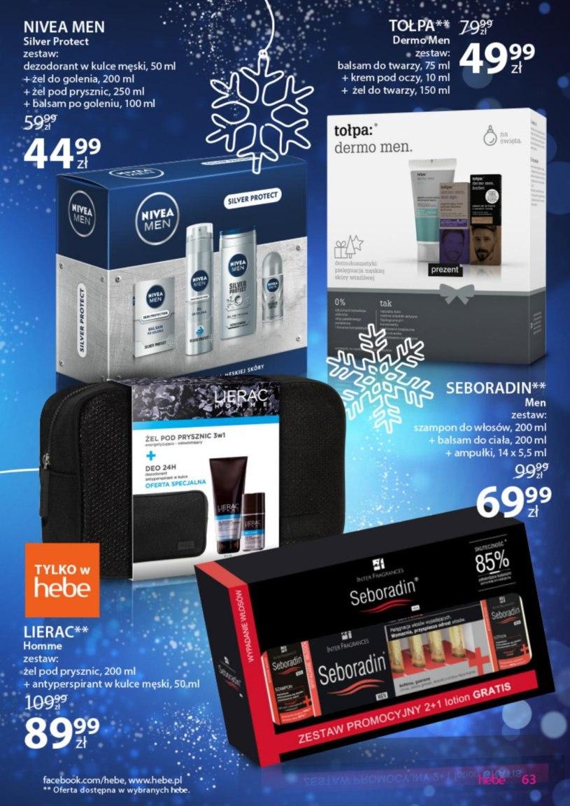 Gazetka promocyjna Hebe str. 63