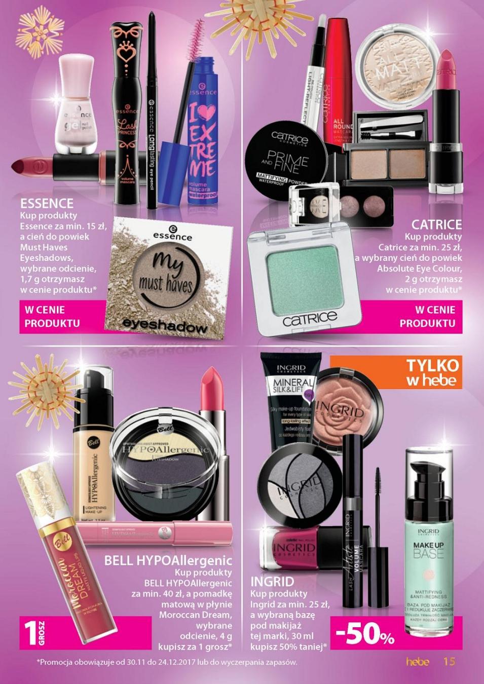 Gazetka promocyjna Hebe str. 15