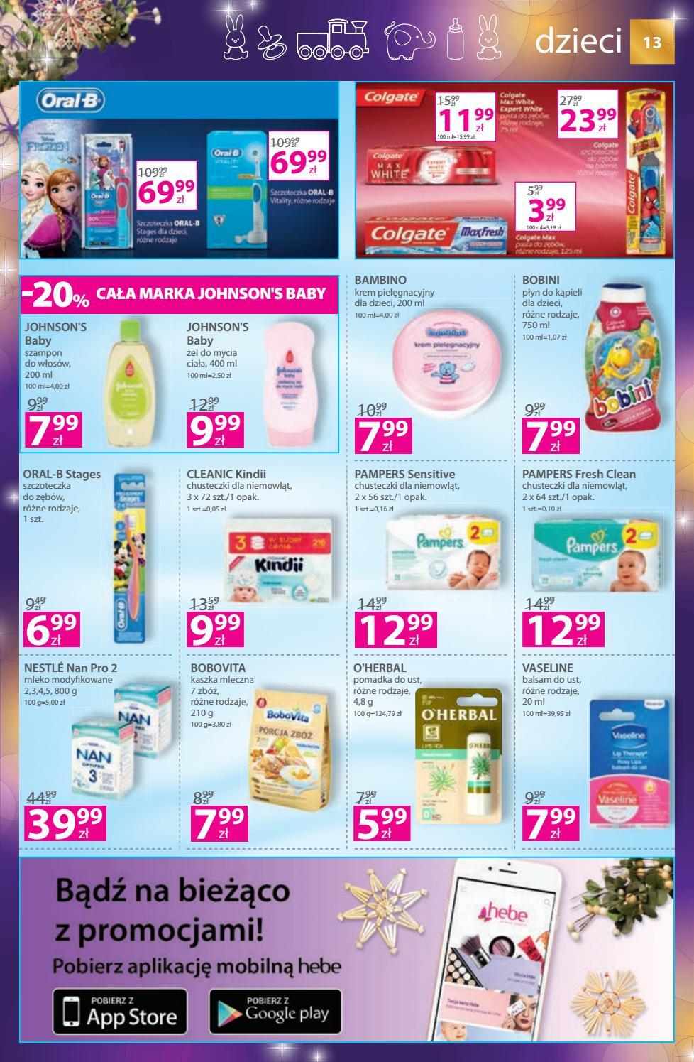Gazetka promocyjna Hebe str. 13