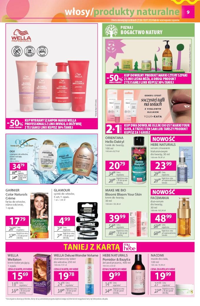 Gazetka promocyjna Hebe str. 9