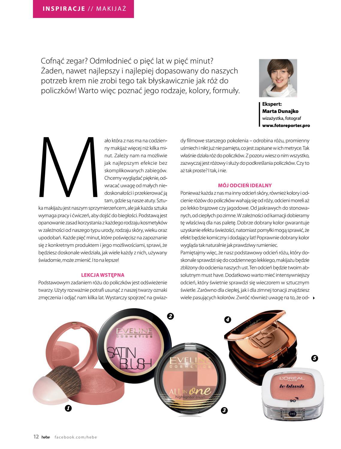 Gazetka promocyjna Hebe str. 12