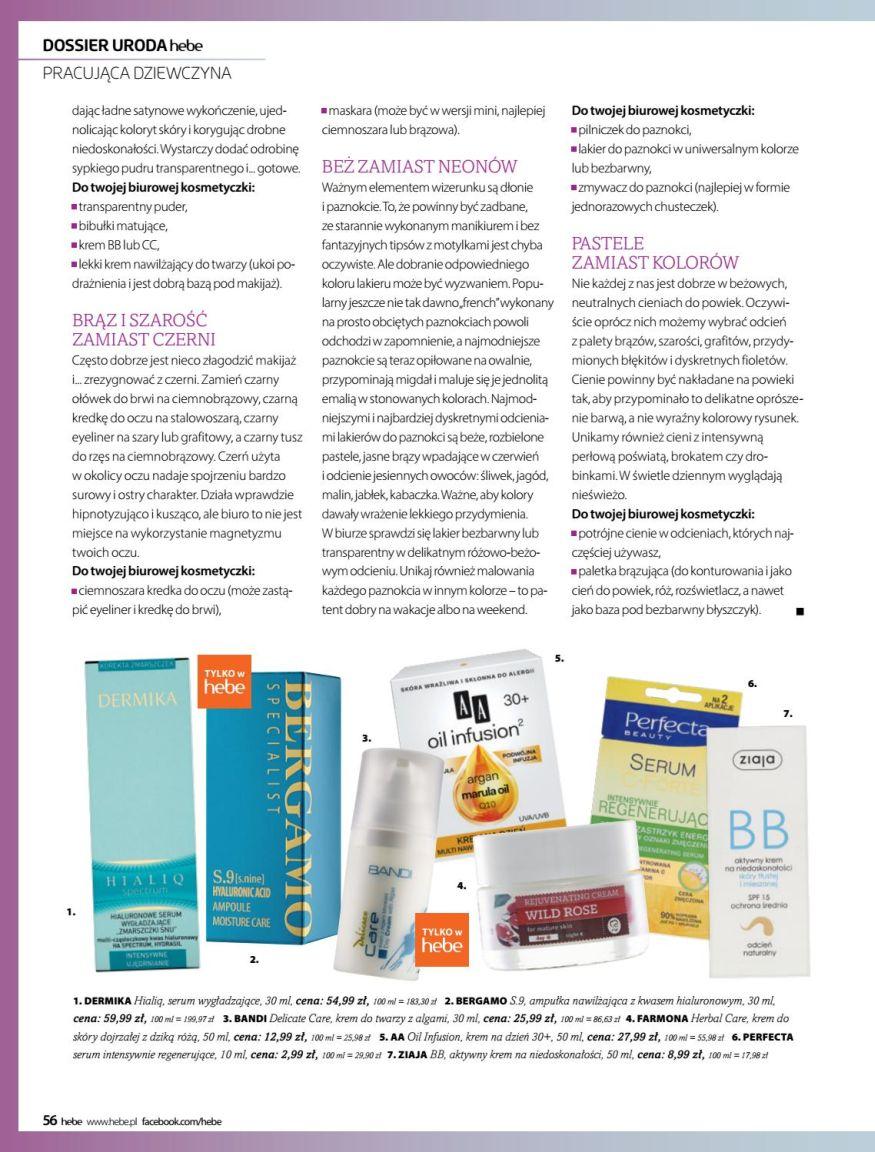 Gazetka promocyjna Hebe str. 56