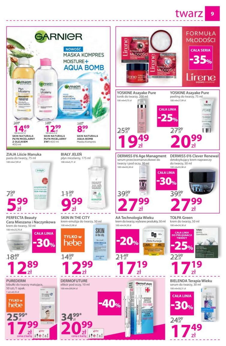 Gazetka promocyjna Hebe str. 9