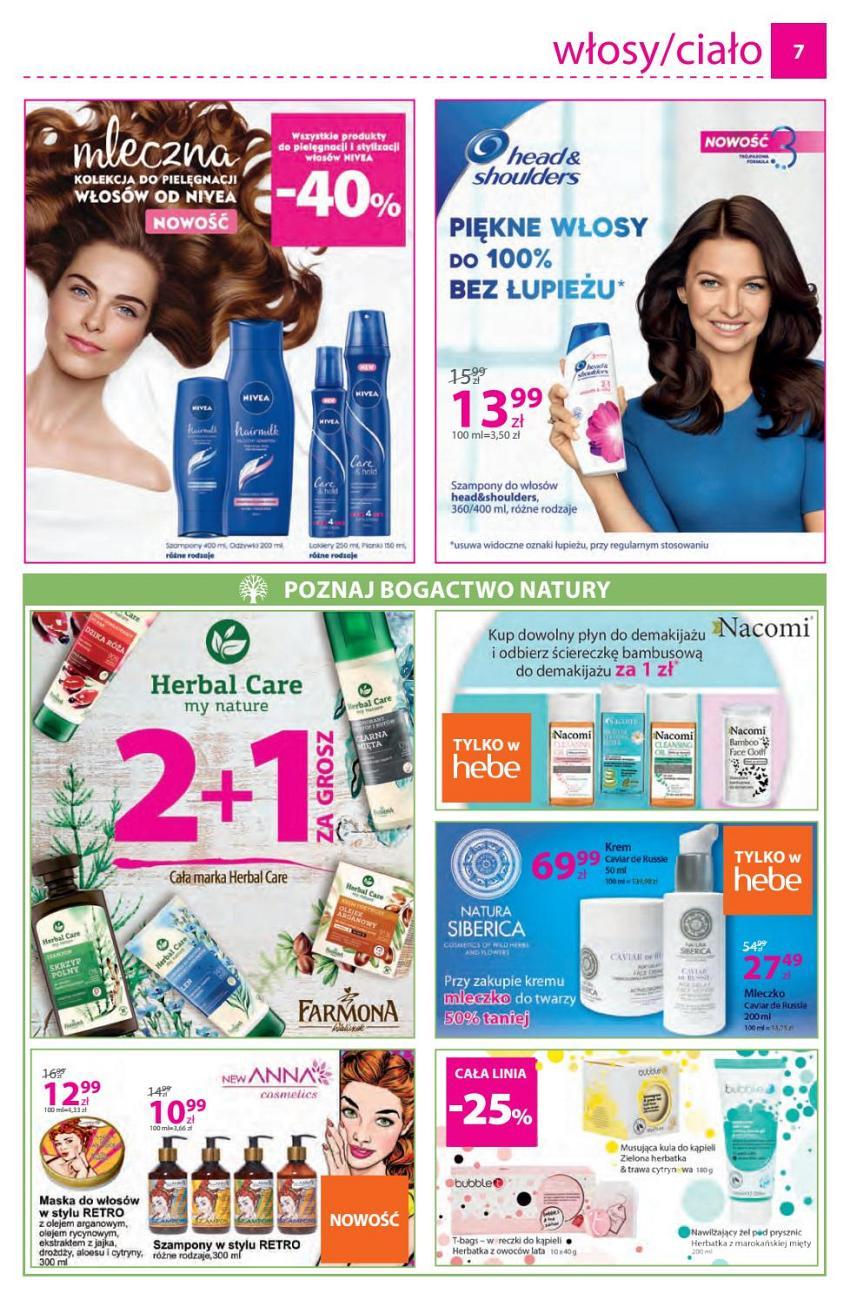 Gazetka promocyjna Hebe str. 7