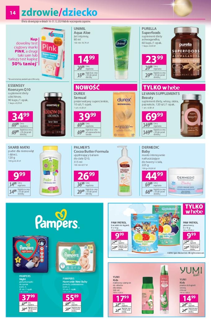 Gazetka promocyjna Hebe str. 14