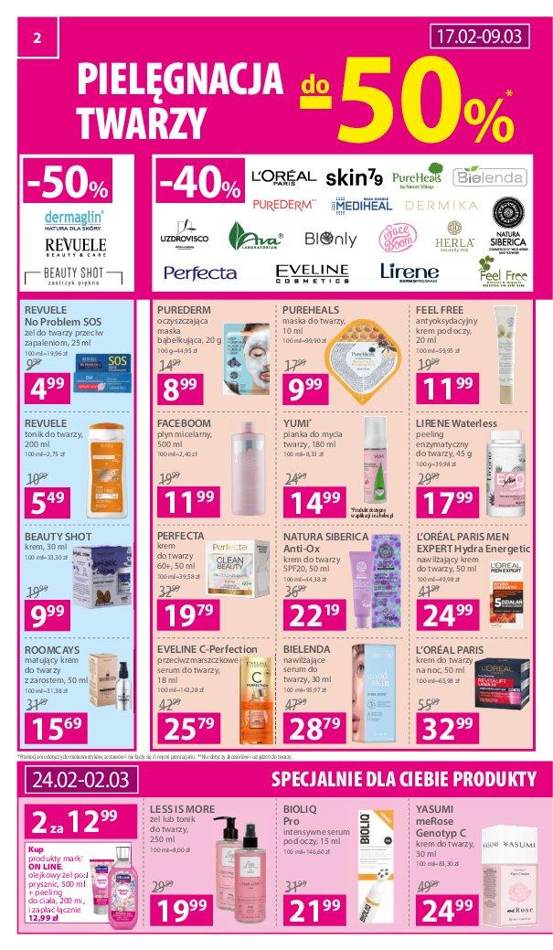 Gazetka promocyjna Hebe str. 2