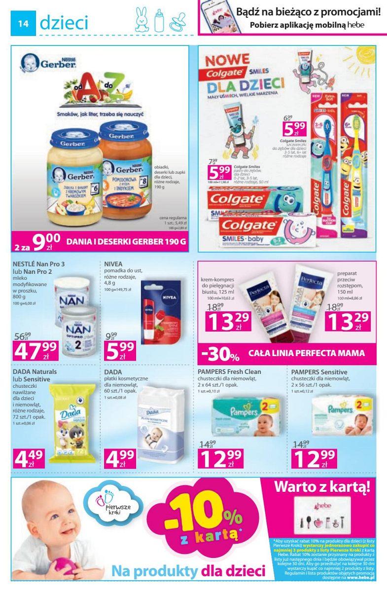 Gazetka promocyjna Hebe str. 14