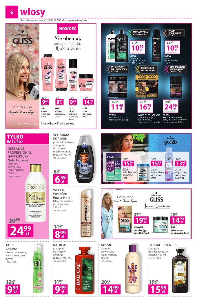 Gazetka promocyjna Hebe str. 6