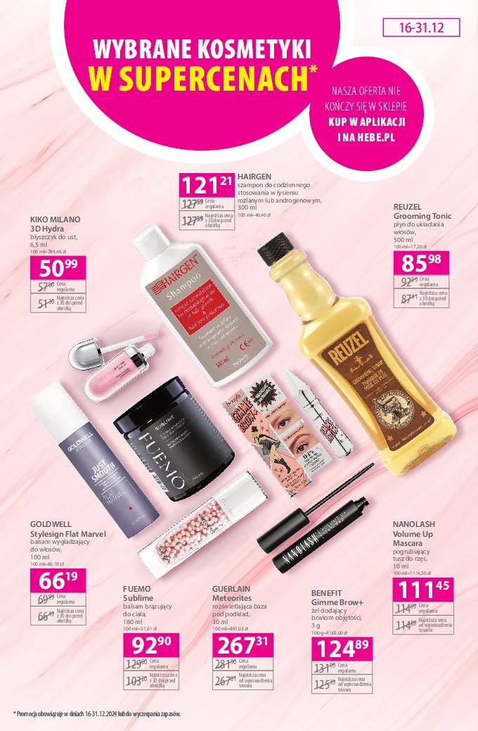 Gazetka promocyjna Hebe str. 20