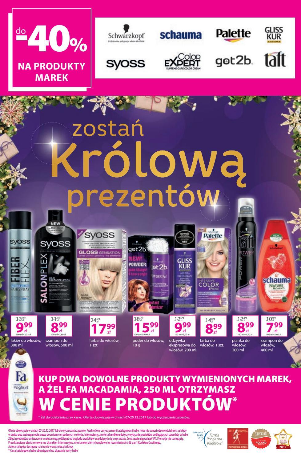 Gazetka promocyjna Hebe str. 16