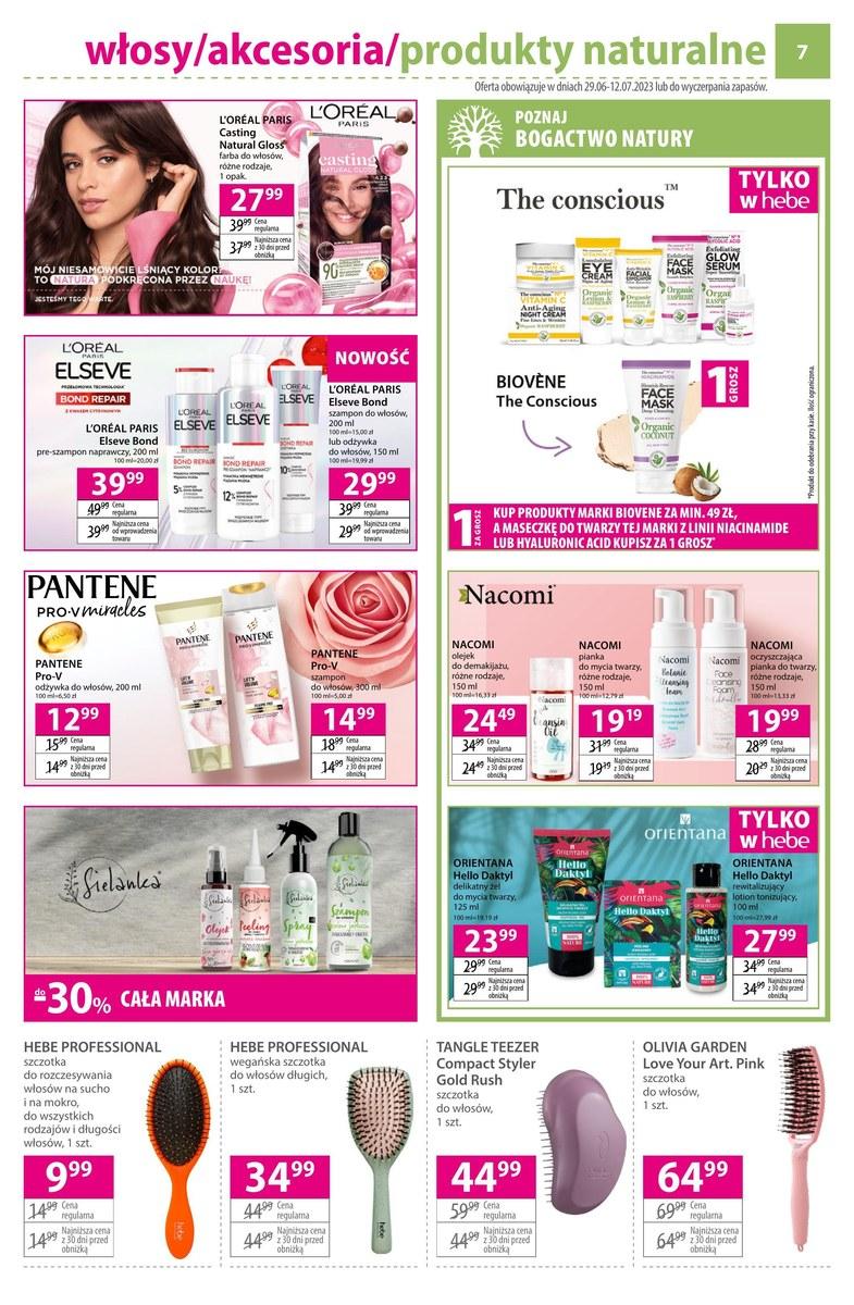 Gazetka promocyjna Hebe str. 7