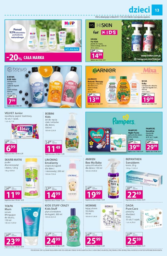 Gazetka promocyjna Hebe str. 13
