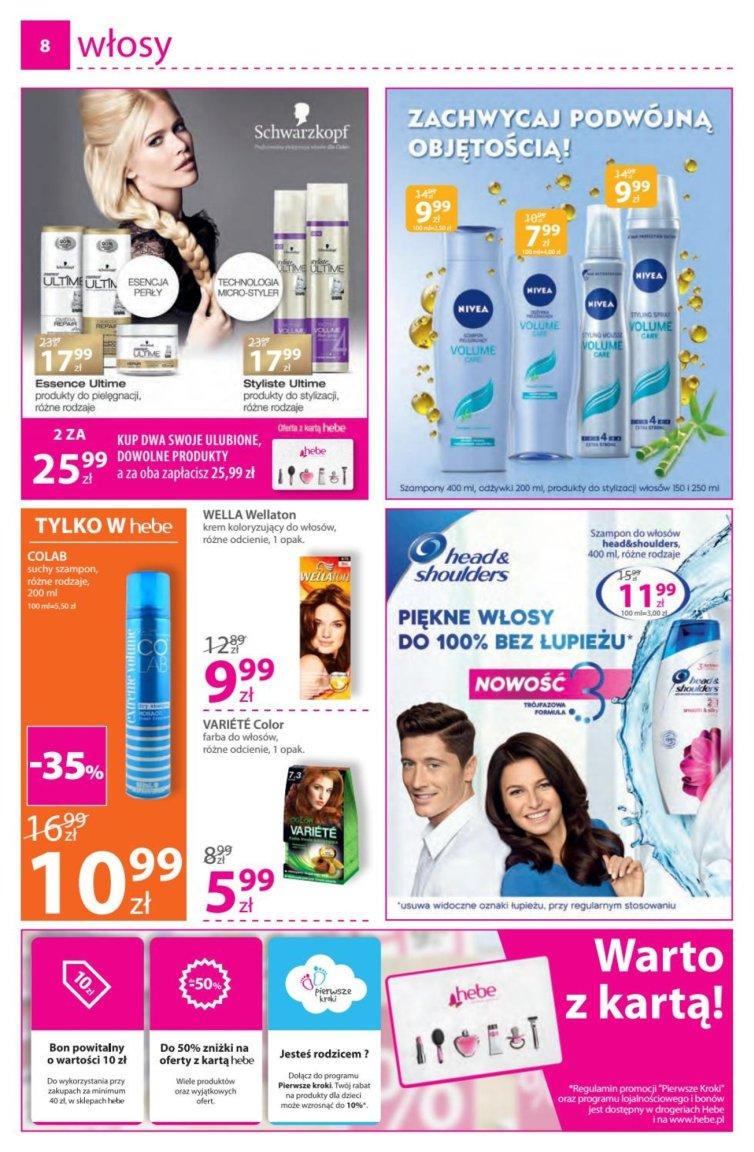 Gazetka promocyjna Hebe str. 8