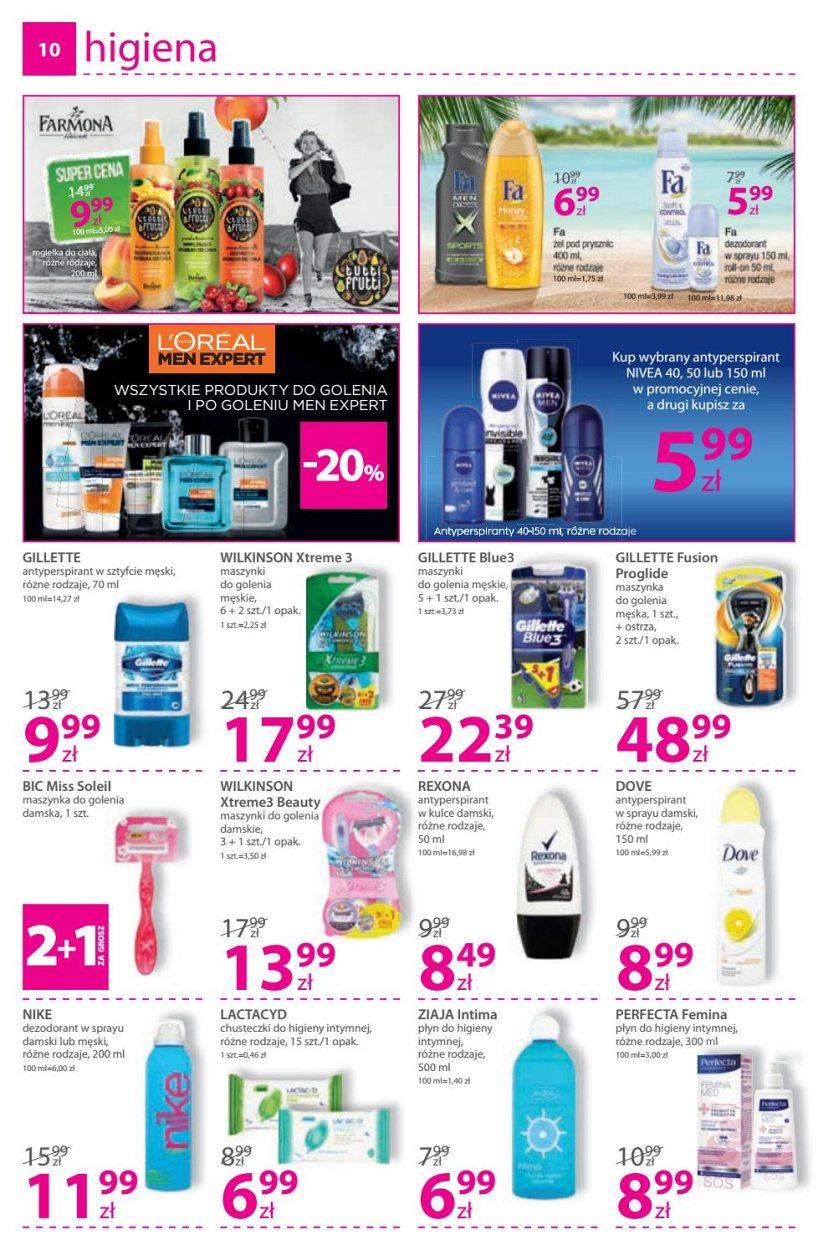 Gazetka promocyjna Hebe str. 10